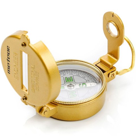 Busola metalowa okrągła Meteor złota 8191/71001 Meteor