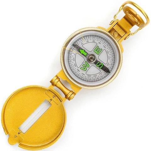 Busola metalowa okrągła Meteor złota 8191/71001 Meteor