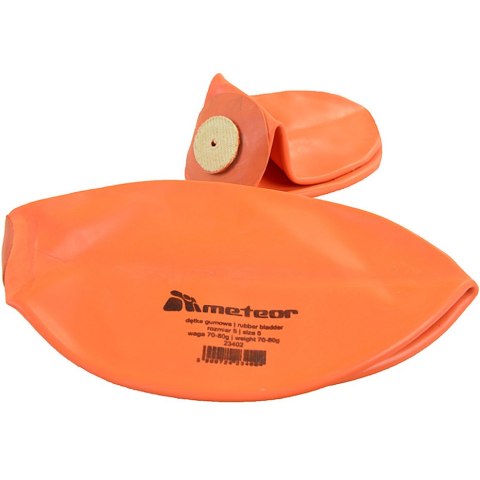 Dętka do piłek wentylowa z kołnierzem 5 35mm 75gr Meteor 23402 Meteor