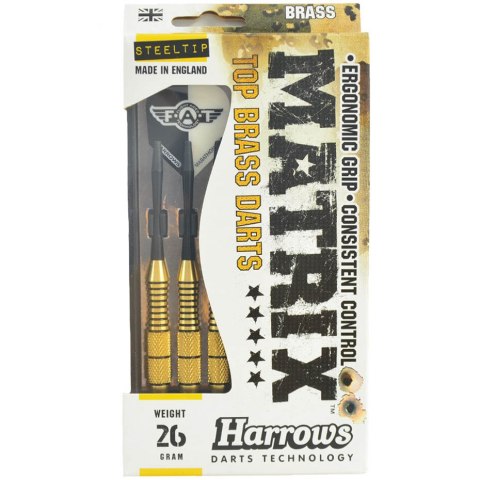 Harrows rzutki Steeltip Matrix 26g Harrows