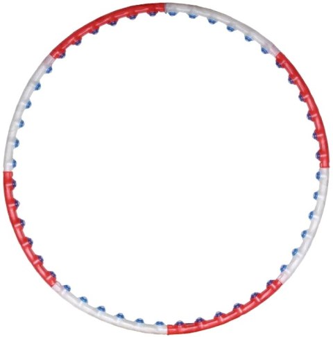 Hula-hop Anion 1 biało-czerwone Smj