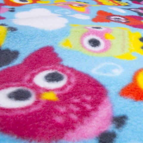 Koc piknikowy Spokey OWL Sowy 180cmx210cm 835240 Spokey