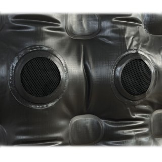 Materac welurowy dwuosobowy High Peak Multi Comfort Plus 198x137x22 cm szary 40053 High Peak