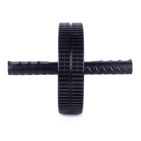 Kółko do ćwiczeń Profit z matą szaro-czarne DK 3218N PROfit