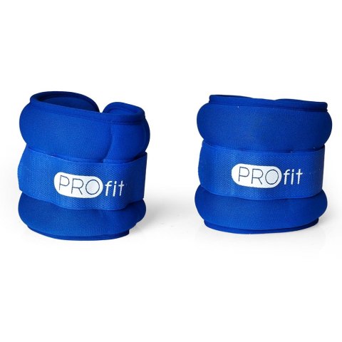 Obciążenia na ręce i nogi Profit Evolution 2x2,5 kg niebieskie DK 3310 PROfit