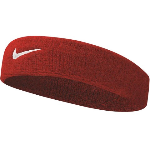 Opaska na głowę Nike Swoosh czerwona NNN07601 Nike