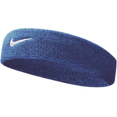 Opaska na głowę Nike Swoosh niebieska NNN07402 Nike