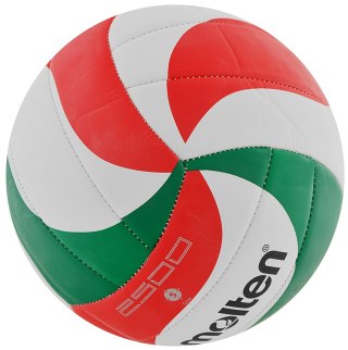 Piłka siatkowa Molten V5M2500 biało-czerwono-zielona Molten