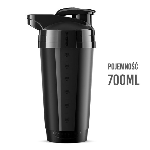 Bidon shaker NO10 600 ml czarny NO10