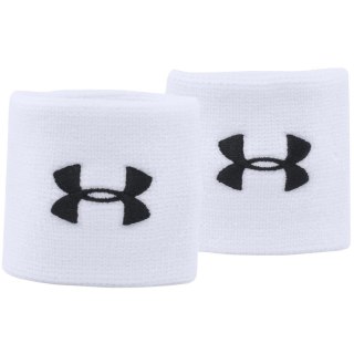 Frotki na rękę Under Armour Performance Wristbands białe 1276991 100 Under Armour