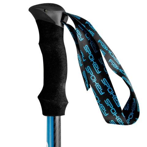 Kijki trekkingowe Spokey Carbon niebiesko-czarne 927900 Spokey