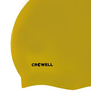 Czepek pływacki silikonowy Crowell Mono Breeze kol.8 żółty Crowell