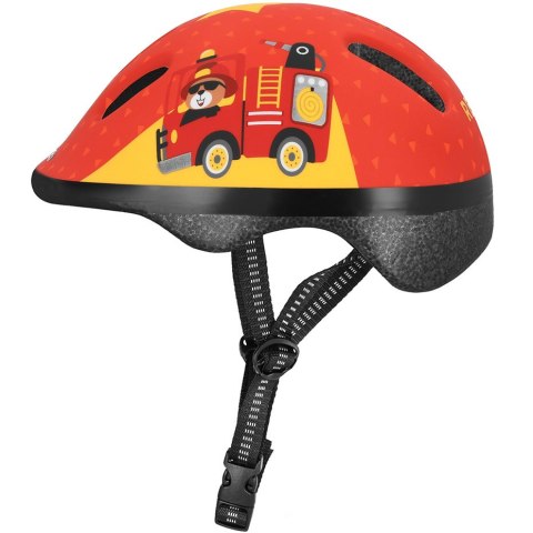 Kask rowerowy dla dzieci Spokey Fun czerwony M 941014 Spokey