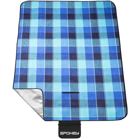 Koc piknikowy Spokey Picnic Flannel niebieski 150x180cm 839636 Spokey
