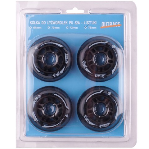 Kółka do łyżworolek Outrace 76 mm Outrace