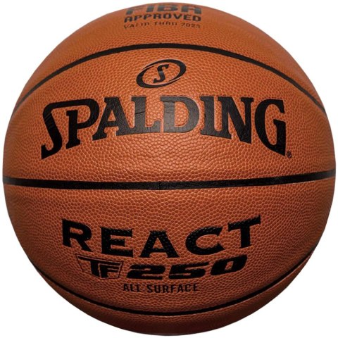 Piłka do koszykówki Spalding React TF-250 Logo Fiba 76967Z Spalding