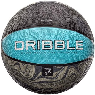 Piłka koszykowa Meteor Dribble szaro-niebieska 07091 Meteor