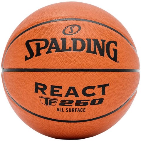 Piłka koszykowa Spalding React TF-250 rozm. 6 brązowa 76802Z Spalding