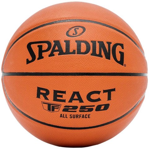 Piłka koszykowa Spalding React TF-250 rozm. 7 brązowa 76801Z Spalding