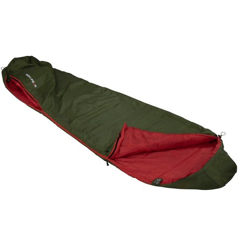 Śpiwór High Peak Lite Pak 800 210x75x50 cm zielono-czerwony 23260 High Peak