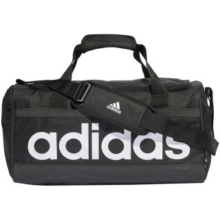 Torba adidas Essentials Linear Duffel Medium czarno-biała HT4743 Adidas
