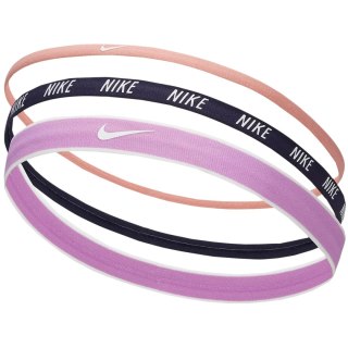 Opaski na włosy Nike Mixed 3 szt. różowa, granatowa, fioletowa N0002548645OS Nike