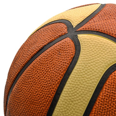 Piłka koszykowa Meteor Cellular 7 brązowo-kremowa 10102 Meteor