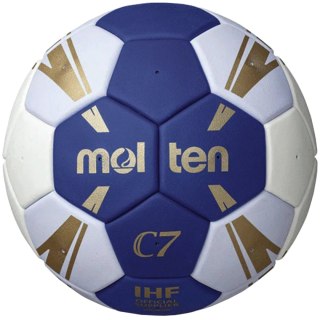Piłka ręczna Molten niebiesko-biała H2C3500-BW Molten