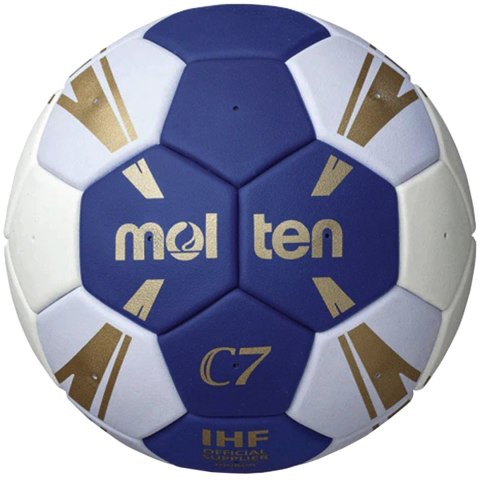 Piłka ręczna Molten niebiesko-biała H2C3500-BW Molten