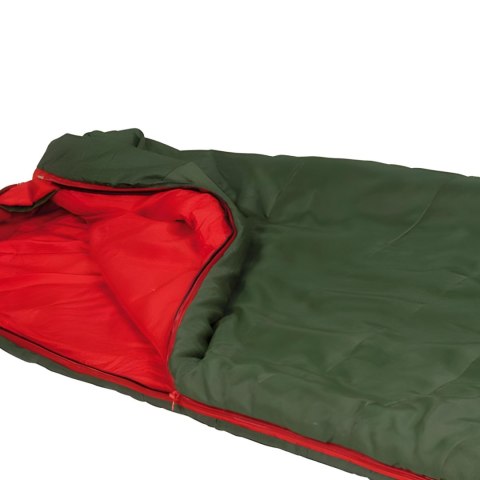 Śpiwór High Peak Pak 1000 Eco 220x80x50 cm zielono-czerwony 23251 High Peak