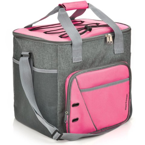 Torba termiczna Meteor Frosty 30L różowo-szara 74640 Meteor