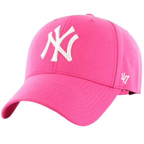 Czapka z daszkiem '47 New York Yankees Magenta różowa B-MVPSP17WBP-MA 47 Brand