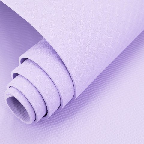 Mata do ćwiczeń Spokey Mandala fioletowa 941515 Spokey