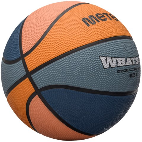 Piłka koszykowa Meteor What's Up morski-pomarańczowa 16798 Meteor
