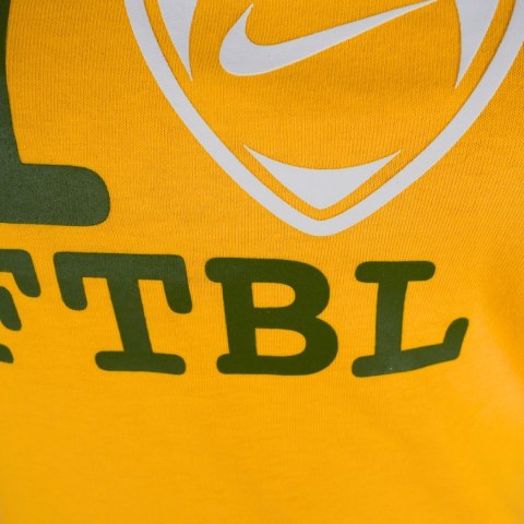 Koszulka damska Nike I Love Ftbl żółta 257286 703 Nike