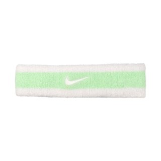 Opaska na głowę Nike Swoosh biało-zielona N0001544117OS Nike