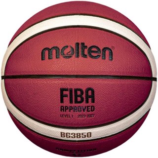 Piłka koszykowa Molten brązowa B5G3850 FIBA Molten