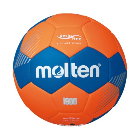 Piłka ręczna Molten pomarańczowo-niebieska H0F1800-OB Molten