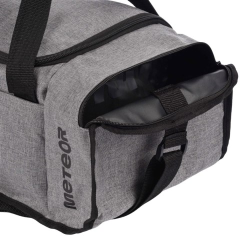 Torba Fitness Meteor Nanuq 20l szaro-czarna 16892 Meteor