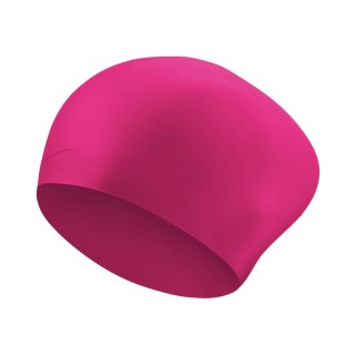 Czepek pływacki Nike Os Long Hair Silicone różowy NESSA198-672 OS Nike