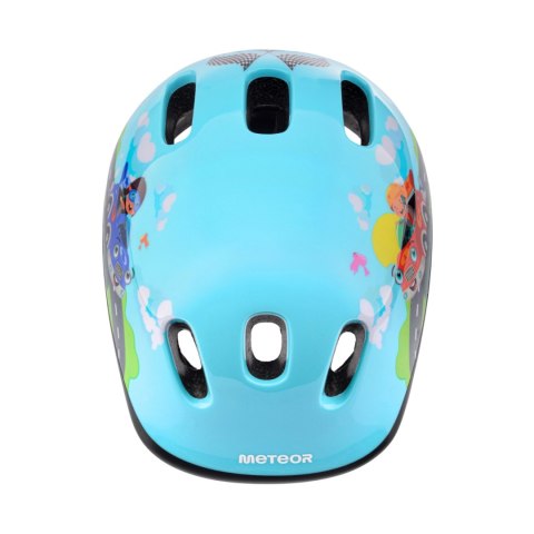 Kask rowerowy Meteor KS06 Firefighter rozm. S 48-52 cm 17441 Meteor