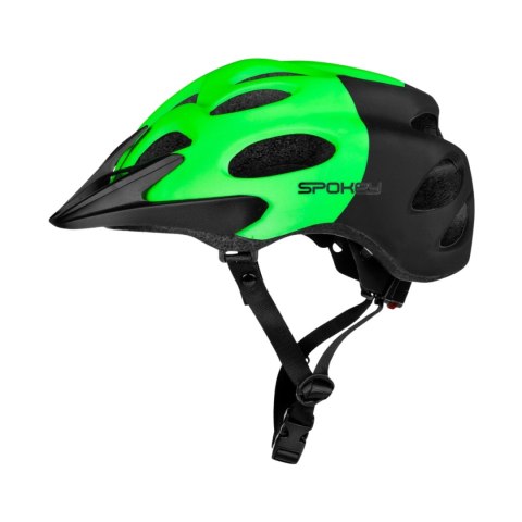 Kask rowerowy Spokey Checkpoint 58-61 cm zielony 928246 Spokey