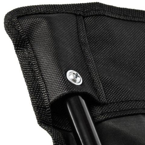 Krzesło składane Meteor Skaut do 70kg czarne 16555 Meteor