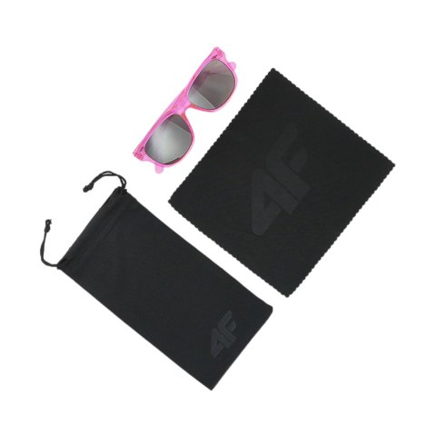 Okulary przeciwsłoneczne dla dzieci 4F U066 różowy neon 4FJWSS25ASUNU066 54N 4F