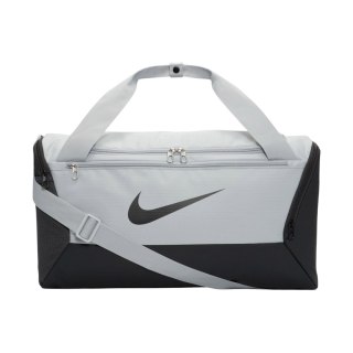 Torba Nike Brasilia S Duffel 9.0 szaro-czarna BA5957 077 Nike
