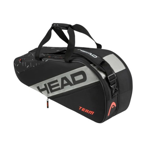 Torba tenisowa Head Team Racquet Bag M czarno-szara 262224 Head