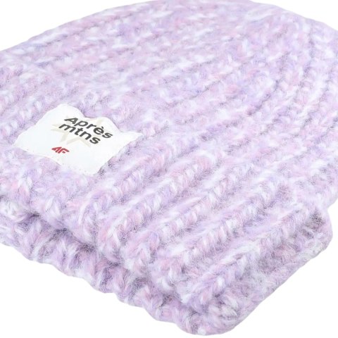 Czapka damska 4F F572 fiolet melanż 4FWAW25ACAPF572 51M 4F