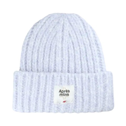 Czapka damska 4F F572 jasny fiolet melanż 4FWAW25ACAPF572 52M 4F