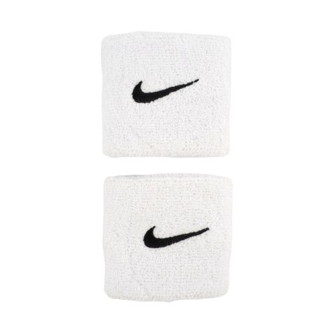 Frotki na rękę Nike Swoosh Wristbands 2 szt. białe N1012405101OS Nike