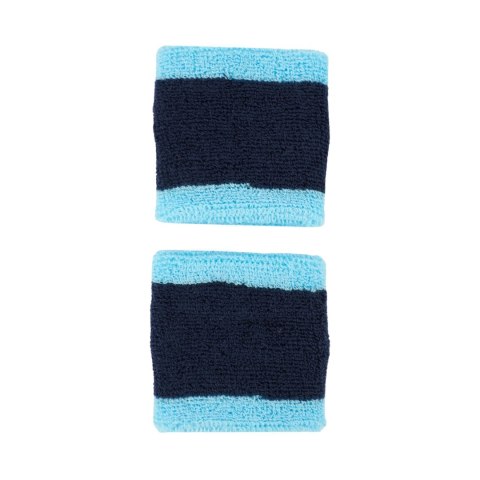 Frotki na rękę Nike Swoosh Wristbands 2 szt. granatowo-niebieskie N1012405403OS Nike
